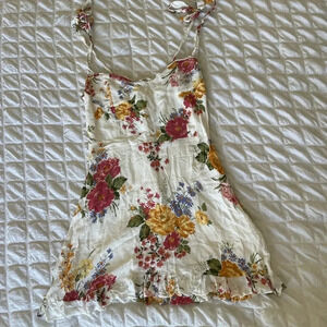 Reformation Christine floral mini dress in bouquet